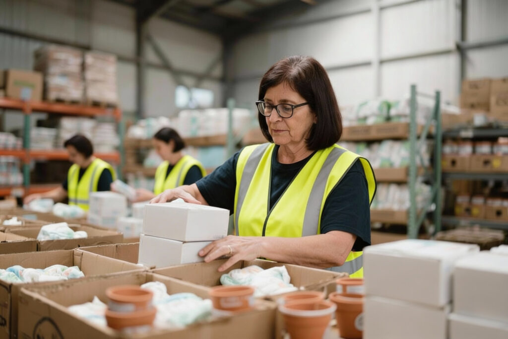 Lucía, voluntaria de Bancos de Alimentos